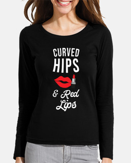 Curved Hips And Red Lips