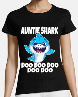 Cute Auntie Shark Doo Doo Doo