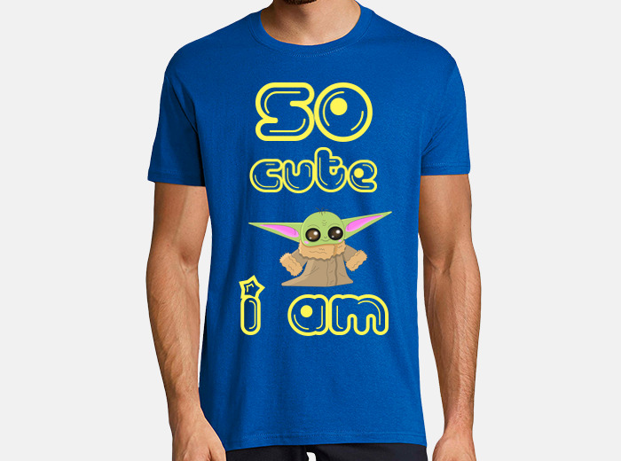 Camiseta baby yoda hombre shop