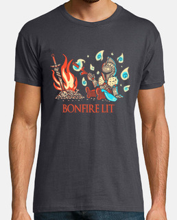 Cute Bonfire Lit - Mens Shirt