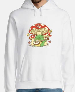 Cute Frog Banjo Player