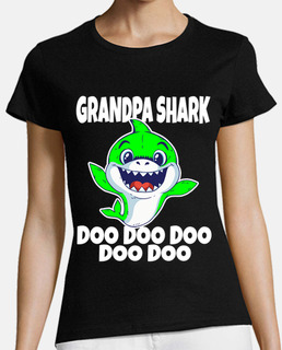 Cute Grandpa Shark Doo Doo Doo