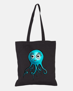 cute octopus happy blue sea creature