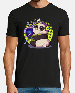Cute Panda Bear Level Gaming Gamer