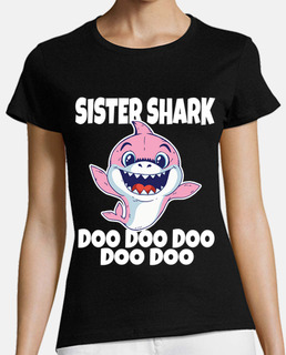 Cute Sister Shark Doo Doo Doo