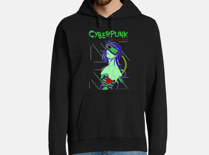 Cyberpunk sweatshirt hoodie tostadora