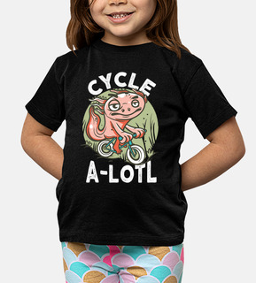 Cycle a lotl Funny Axolotl Cycling Gift