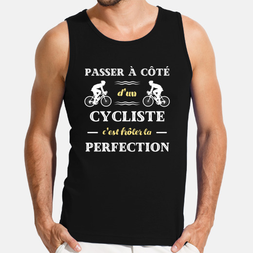 Tee-shirt cycliste parfait humour velo homme tostadora
