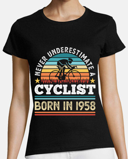 cycliste né en 1958 cadeau 70e annivers