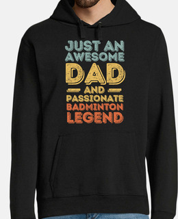 Dad Badminton legend retro