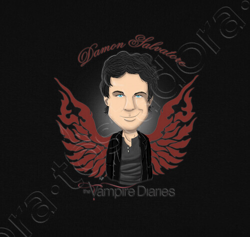 Camiseta chico Damon Salvatore | laTostadora