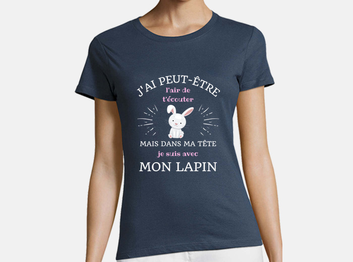 T shirt lapin shops femme