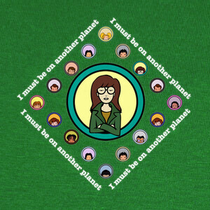 Camisetas Daria - I must be on another planet