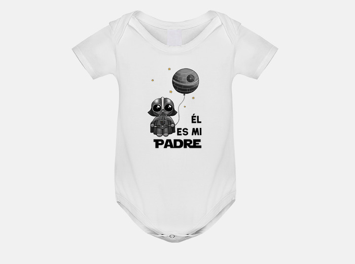 body bebe manga larga darth vader