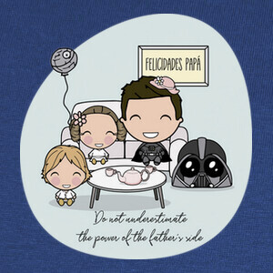 Camisetas Darth Vader e hijos 2
