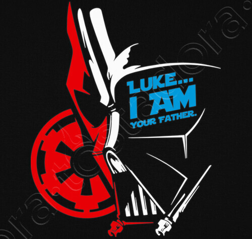 Tee-shirt Dark Vador - Luke Je Suis Ton Père (Star Wars) | tostadora.fr
