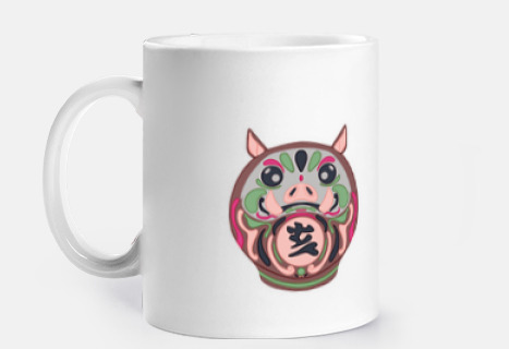Daruma Pig