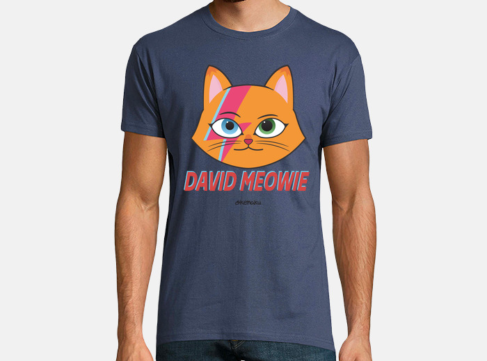 Camiseta gato bowie sale