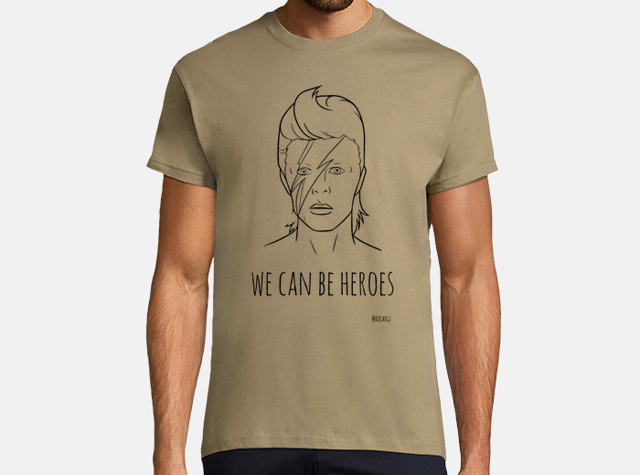 david bowie heroes t shirt
