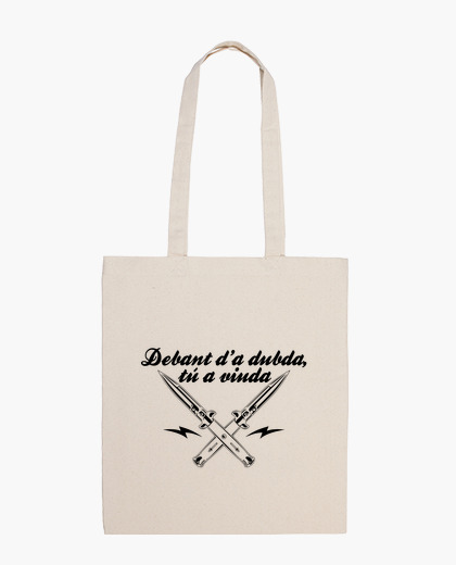 Debant d'a dubda, you a widow bag