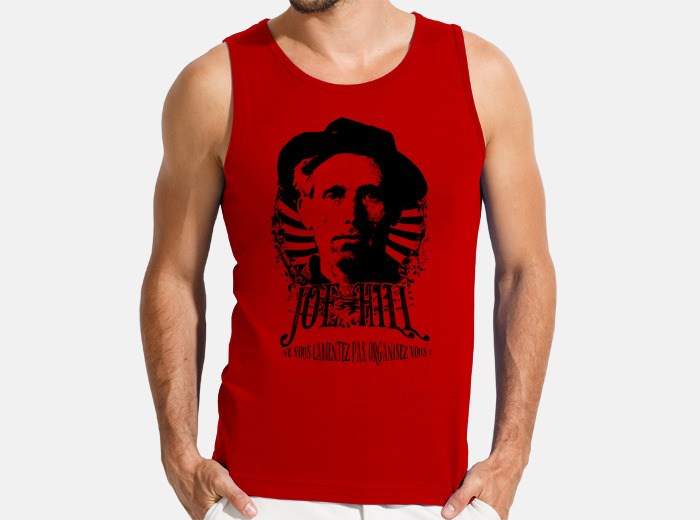 Tee shirt d bardeur rouge homme joe hill tostadora