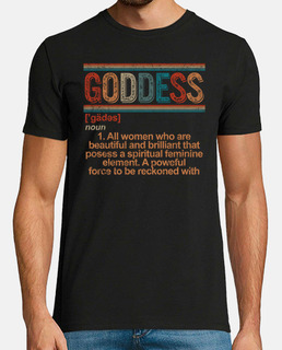 déesse nom chemise déesse définition t-shirt girl power tee femmes autonomisation égyptien grec sole