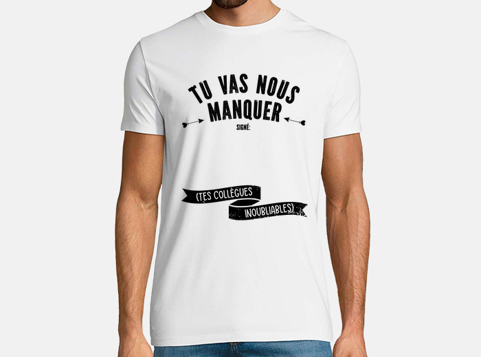 Cadeau depart collegue de travail humour Homme' T-shirt Femme