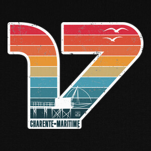 Camisetas departamento 17 charente maritime