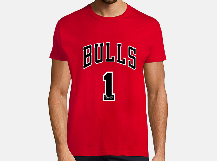Camiseta derrick rose firmada chicago laTostadora