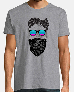 design cool barbe hipster