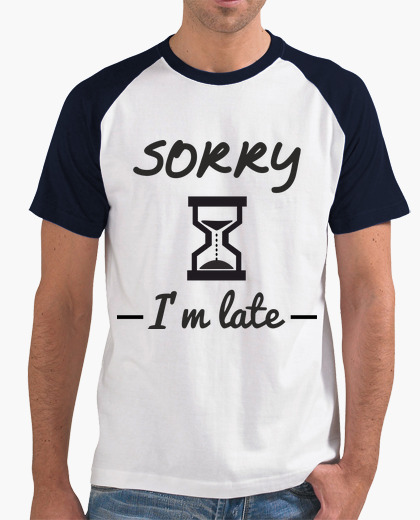 Tee Shirt Desole Je Suis En Retard Humour Citation Tostadora Fr