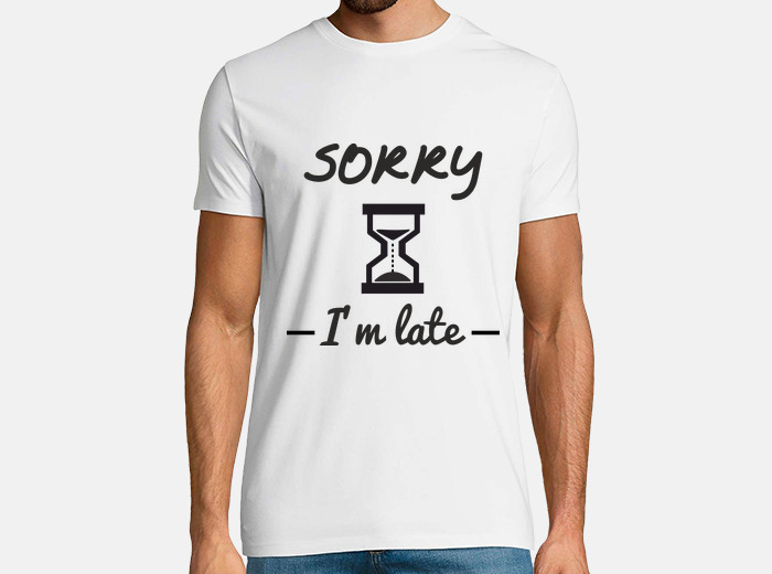 Tee Shirt Desole Je Suis En Retard Humour Citation Tostadora Fr Tee Shirt Desole Je Suis En Retard Humour Citation Tostadora Fr
