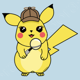 Detective Pikachu Kawaii Kids T Shirt Tostadora