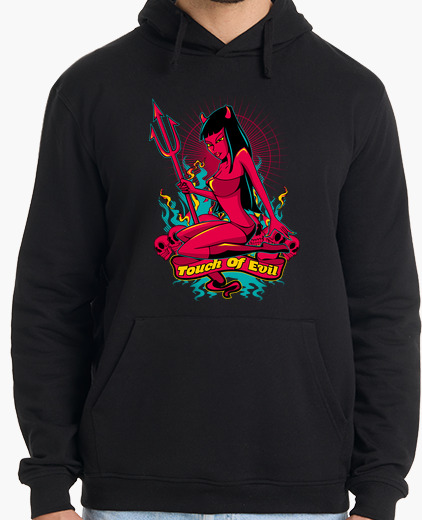 devil pin up girl touch of evil hoody 1560948 tostadora com
