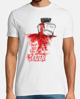 Touchlines I Love Dexter Kontrast Camiseta sin Mangas para Hombre 