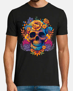 dia de los muertos calavera de azucar c