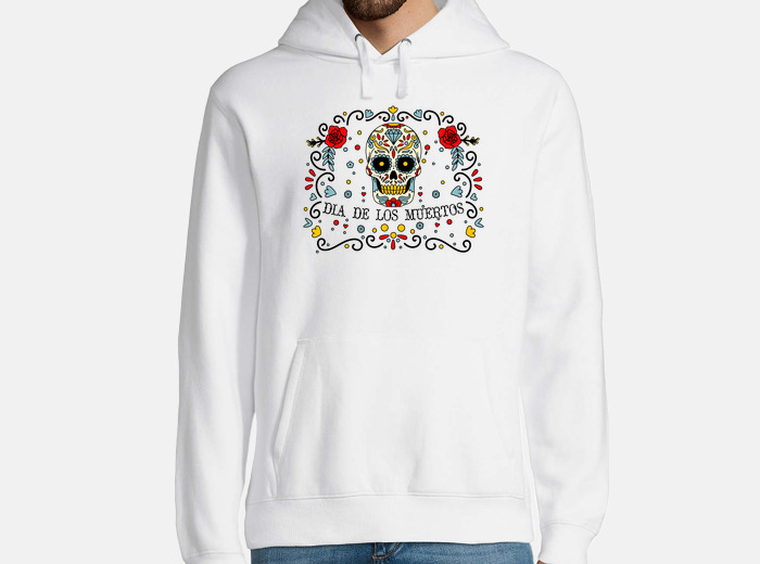 Dia de los muertos day of dead mexican hoodie tostadora