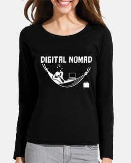 digital nomad resting girl 2
