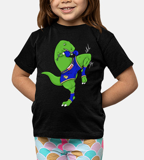 Dinosaure combat boxe