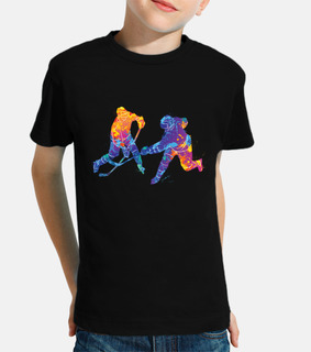 disegno ad acquerello estetico hockey s