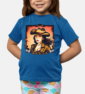 disegno della camicia da cowgirl
