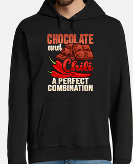 disegno di cioccolato al peperoncino pe