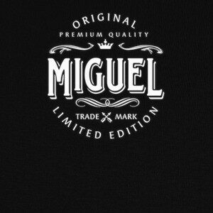 T-shirt miguel design classico vintage