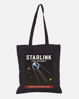diseño de cartel espacial retro starlin