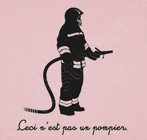 Un pompier Magritte https://www.tostadora.fr/bibine/un_pompier/2121397