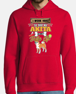 divertente amante akita io amante dei c