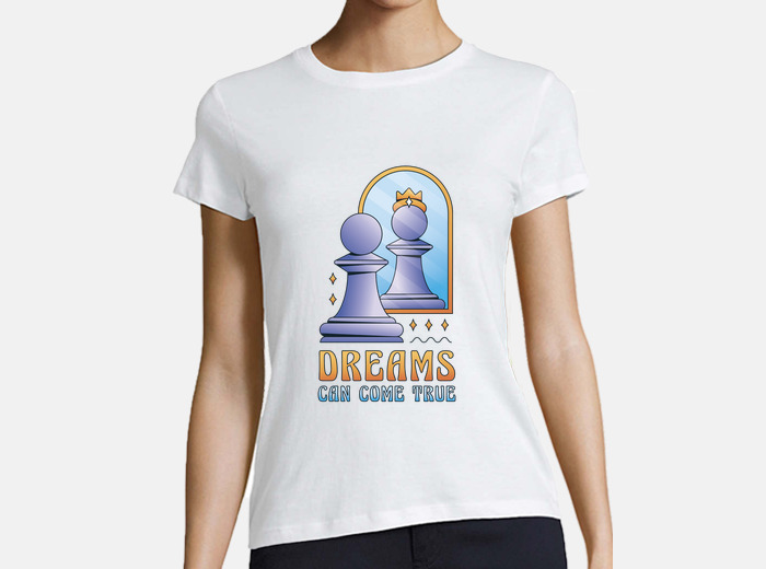 Camiseta divertidos sueños de ajedrez |