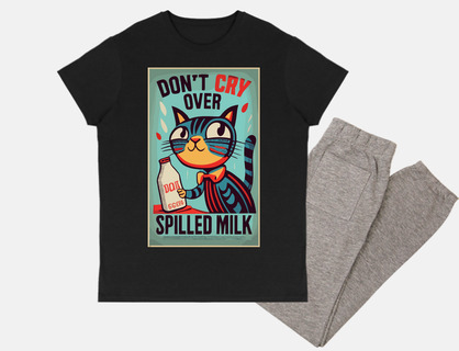 Do not cry over spilled milk Cat