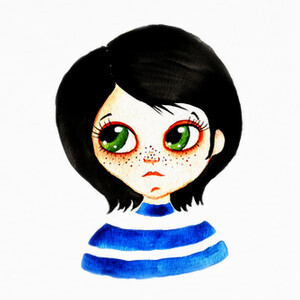 Camisetas DOLL BLUE