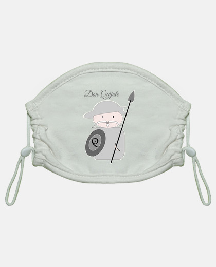 Mascarilla de Don Quijote para niños